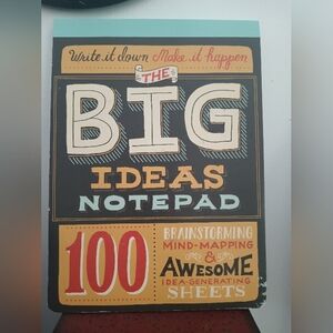 Urban Outfitters Multicolor Big Ideas Notepad